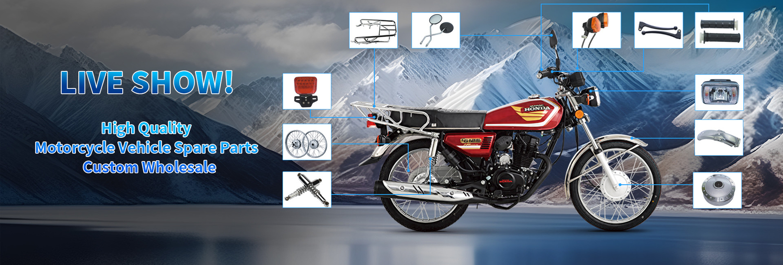 Sistema de motor da motocicleta