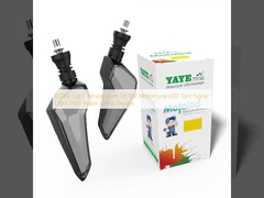 6500k Temperatura de luz DC12V Motor LED Luz de sinal de viração com projeto de lâmpada de água