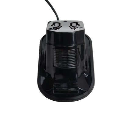 12V Universal Fit LED Motorcycle Tail Light with 12-Month Warranty - Flame Style Rear Light