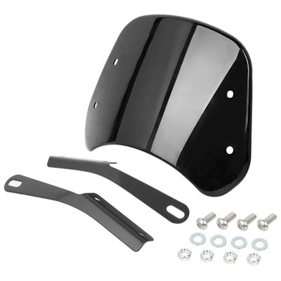 Easy Assembly Motorcycle Windshield Deflector for Various Models Including for Honda and for Kawasaki with 5 7 Inch Lights