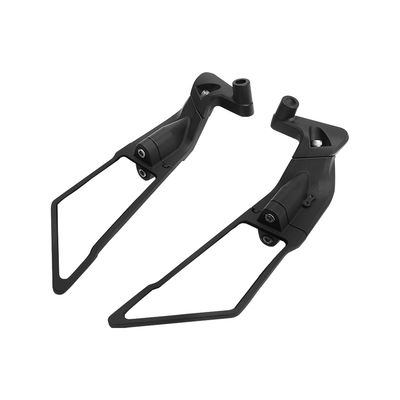 Motorcycle Rotatable High Brightness Turn Signal Mirrors  Large Wing Mirror Modified Universal Rearview Mirror