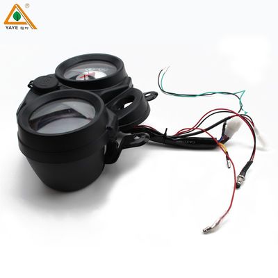 TVS HX125 Specific Motorcycle Speedometer Tachometer New Spare Parts with LCD USB Compatibility Made of Plastic Condition Used