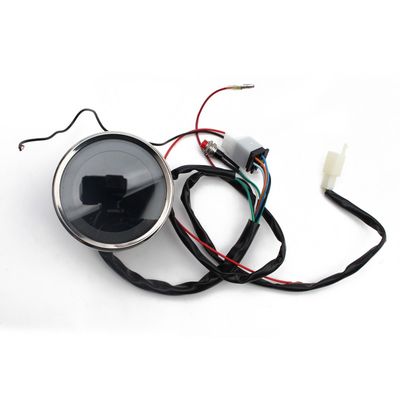 Speedometer,digital Odometer Electric Instrument Motorcycle Instrument Speedometer Multifunctional Indicator LCD Instrument