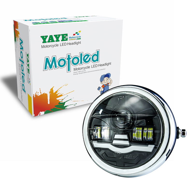 5.75 Inch Motorcycle Headlight Assembly with 6500K Color Temperature and Aviation Aluminum Parts for Long Lifespan