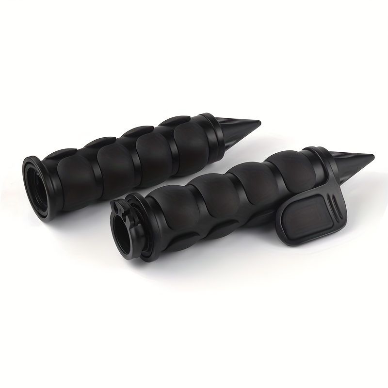 For Zinc Alloy Motorcycle Handle Grip 22/25MM Driver's Glue Modification Accessories Pointed Design
