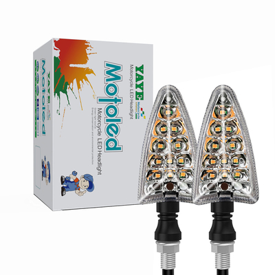 Universal ABC PC Motorcycle LED Luzes de sinal de virada por YAYE Light System DC12V Voltagem
