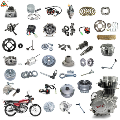 YAYE Acessórios de motocicleta HONDA CG125 CG150 CG200 WY125 ZJ125 Peças sobressalentes motocicletas Alta qualidade e baixo preço