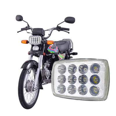 CD70 CG125 Farol LED de motocicleta com DRL 12V IP67