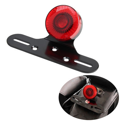 Lanterna traseira LED universal para motocicleta com 1 lente e garantia de 1 ano para adaptação/atualização